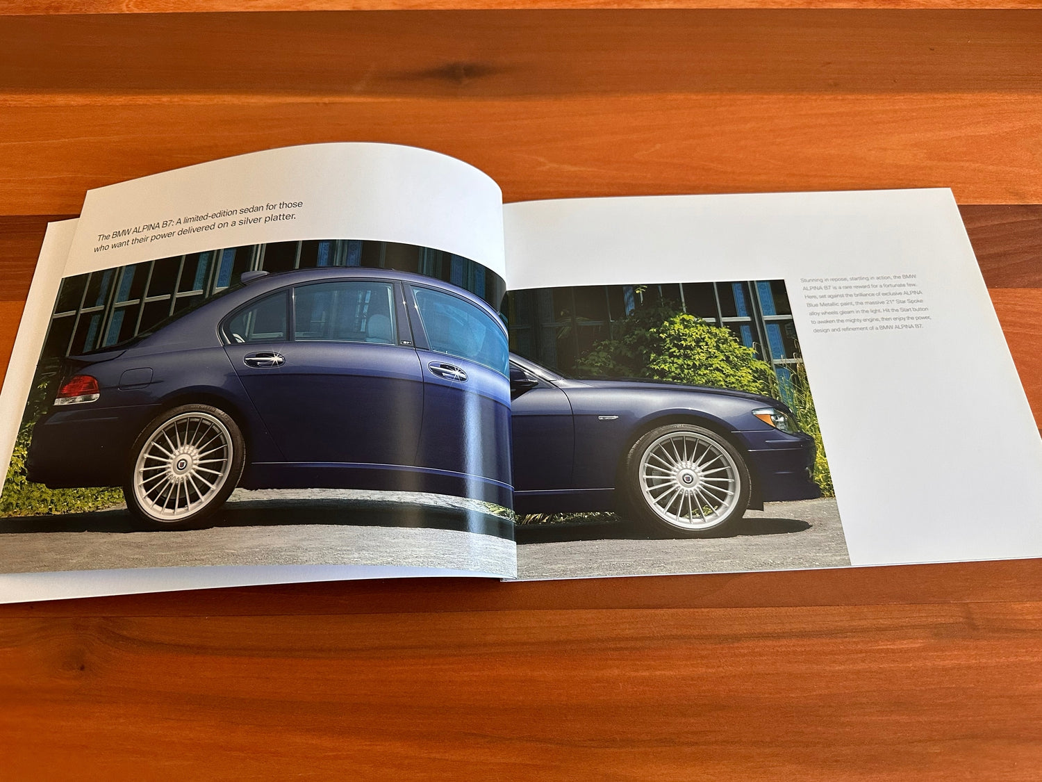 BMW-Alpina B7, 2007-Dealership-Sales-Brochure