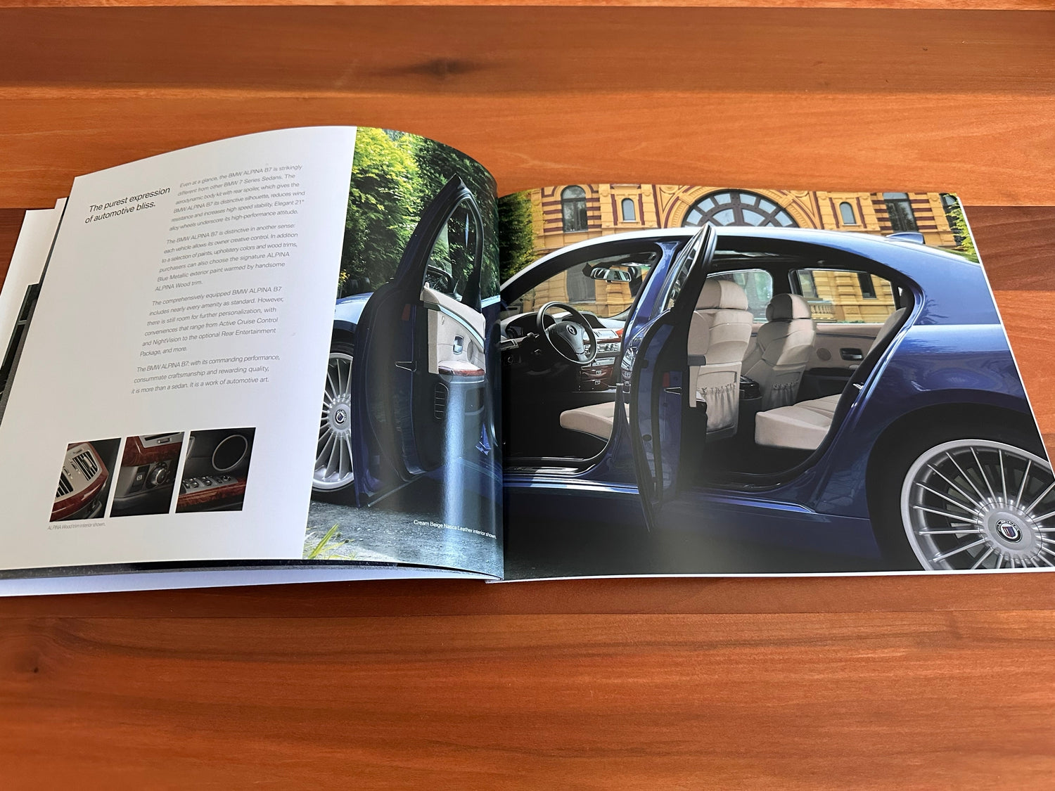 BMW-Alpina B7, 2007-Dealership-Sales-Brochure