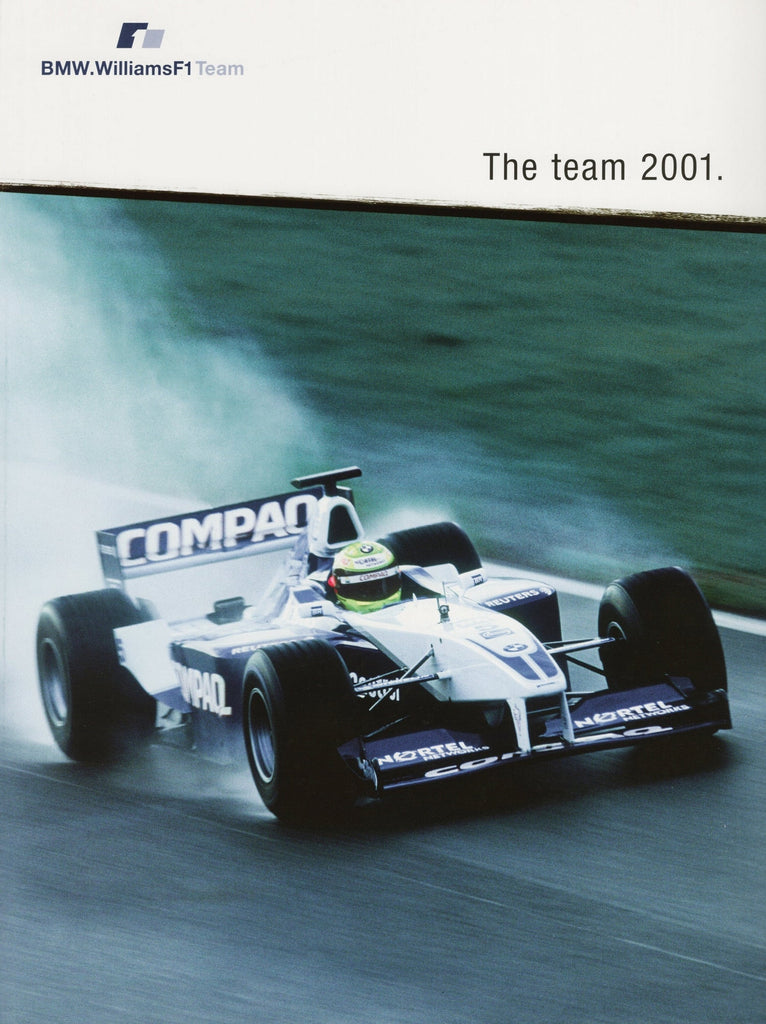 BMW-BMW Williams F1 Team, 2001-Dealership-Sales-Brochure