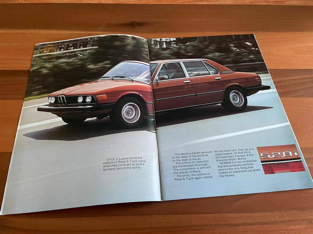 BMW-E12 Sedan, 1978-Dealership-Sales-Brochure