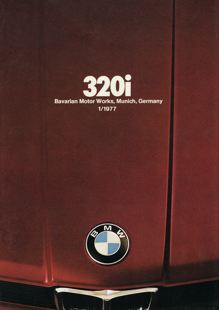 BMW-E21 320i, 1977-Dealership-Sales-Brochure