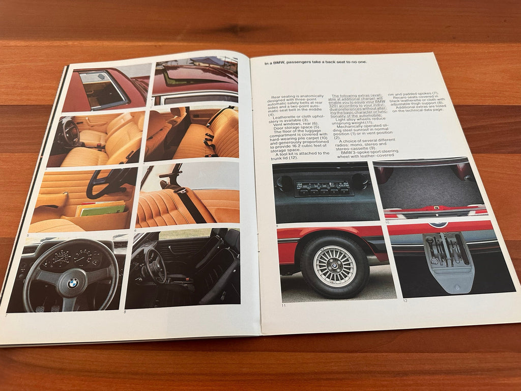 BMW-E21 320i, 1978-Dealership-Sales-Brochure