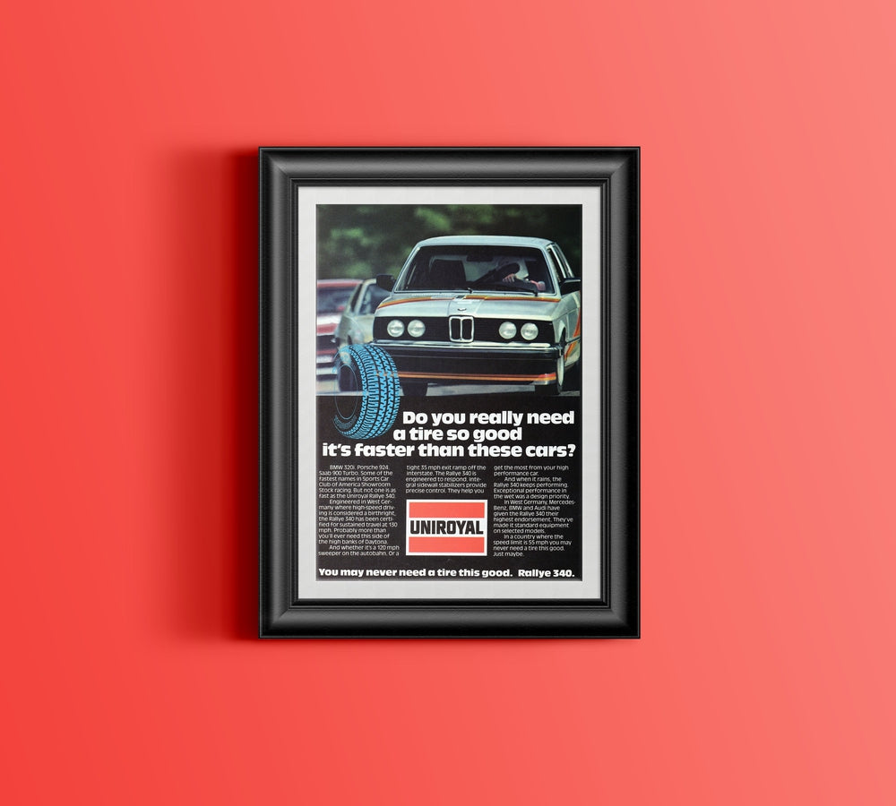 BMW-E21 Uniroyal Rallye 340-Magazine-Ad