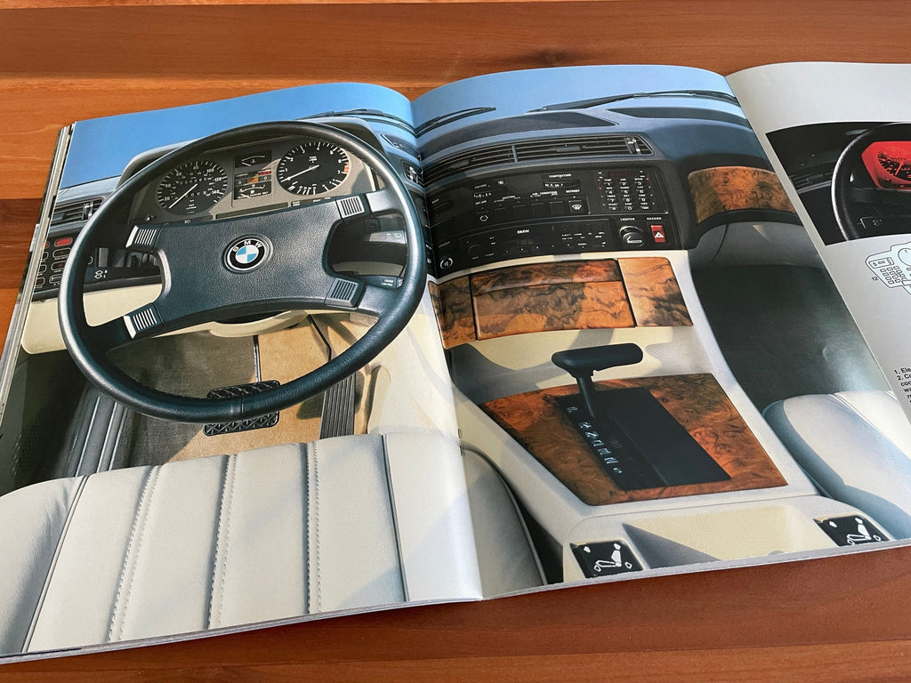 BMW-E23 Sedan, 1983-Dealership-Sales-Brochure