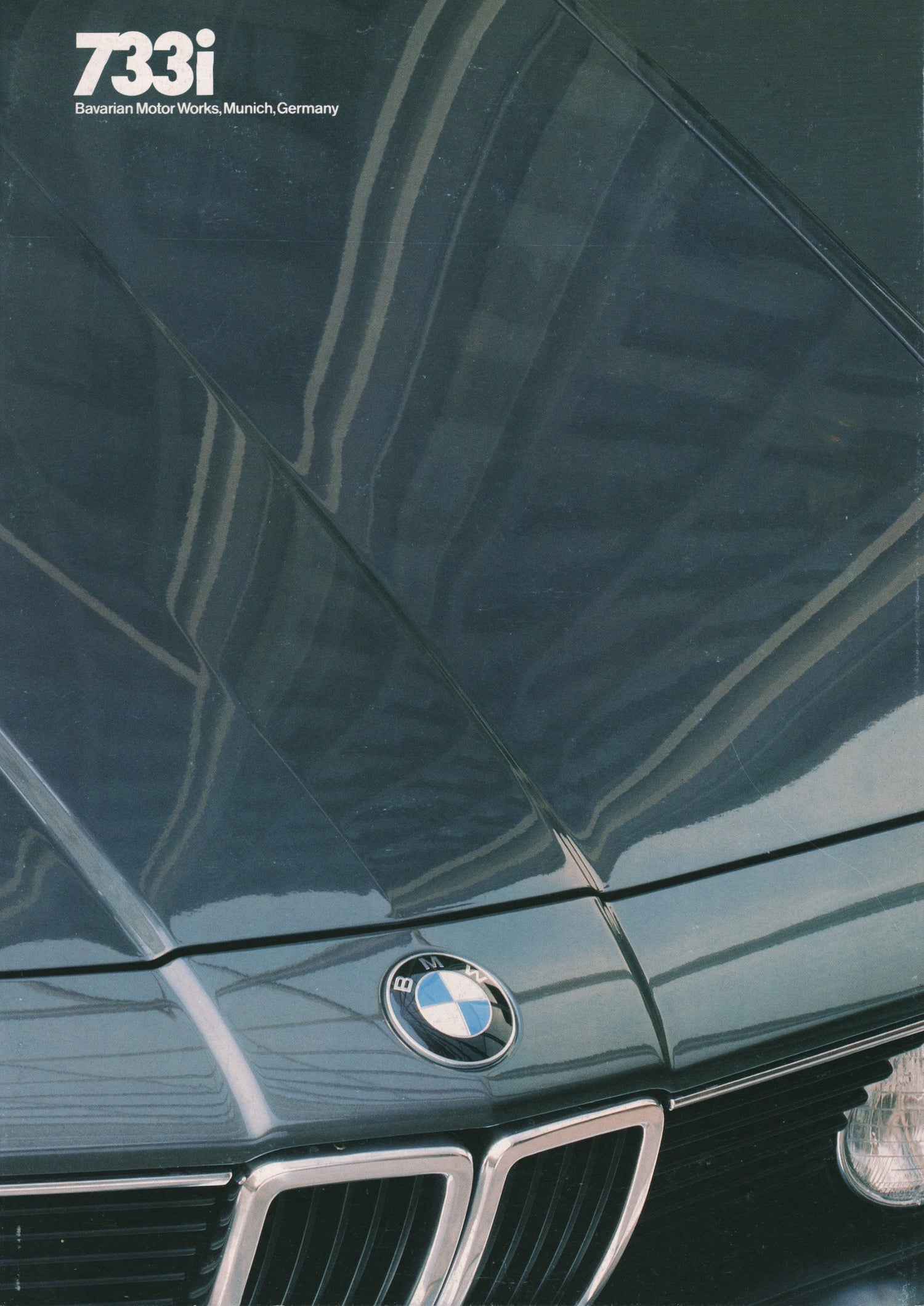BMW-E23 Sedan, 1983-Dealership-Sales-Brochure