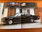 BMW-E24 633CSi, 1982 Foldout-Dealership-Sales-Brochure