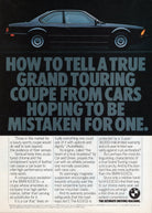 BMW-E24 633CSi Grand Touring-Magazine-Ad