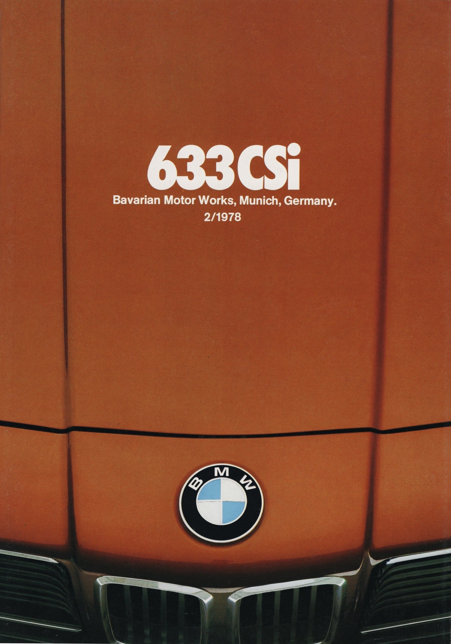 BMW-E24 Coupe, 1978-Dealership-Sales-Brochure