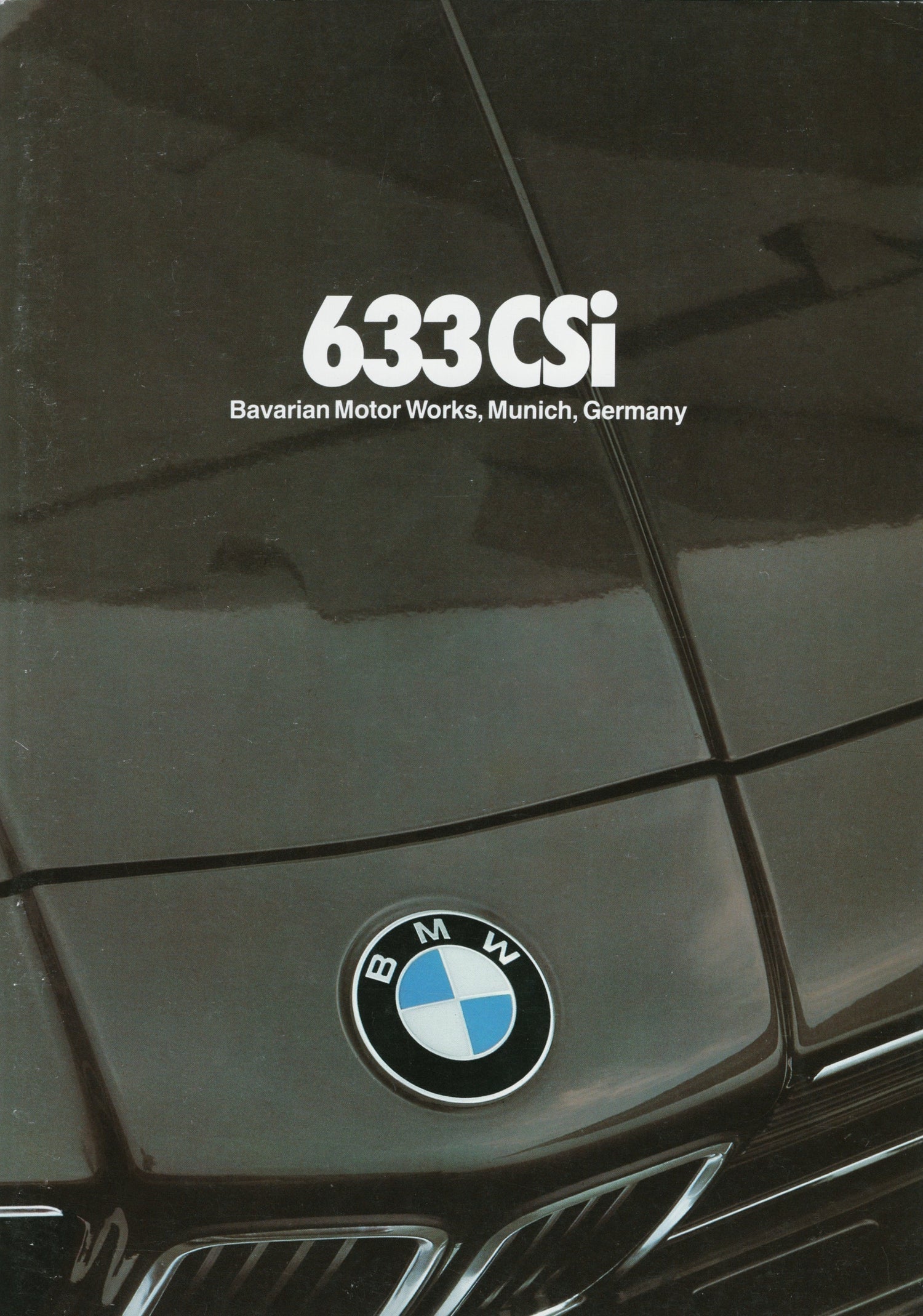BMW-E24 Coupe, 1981-Dealership-Sales-Brochure