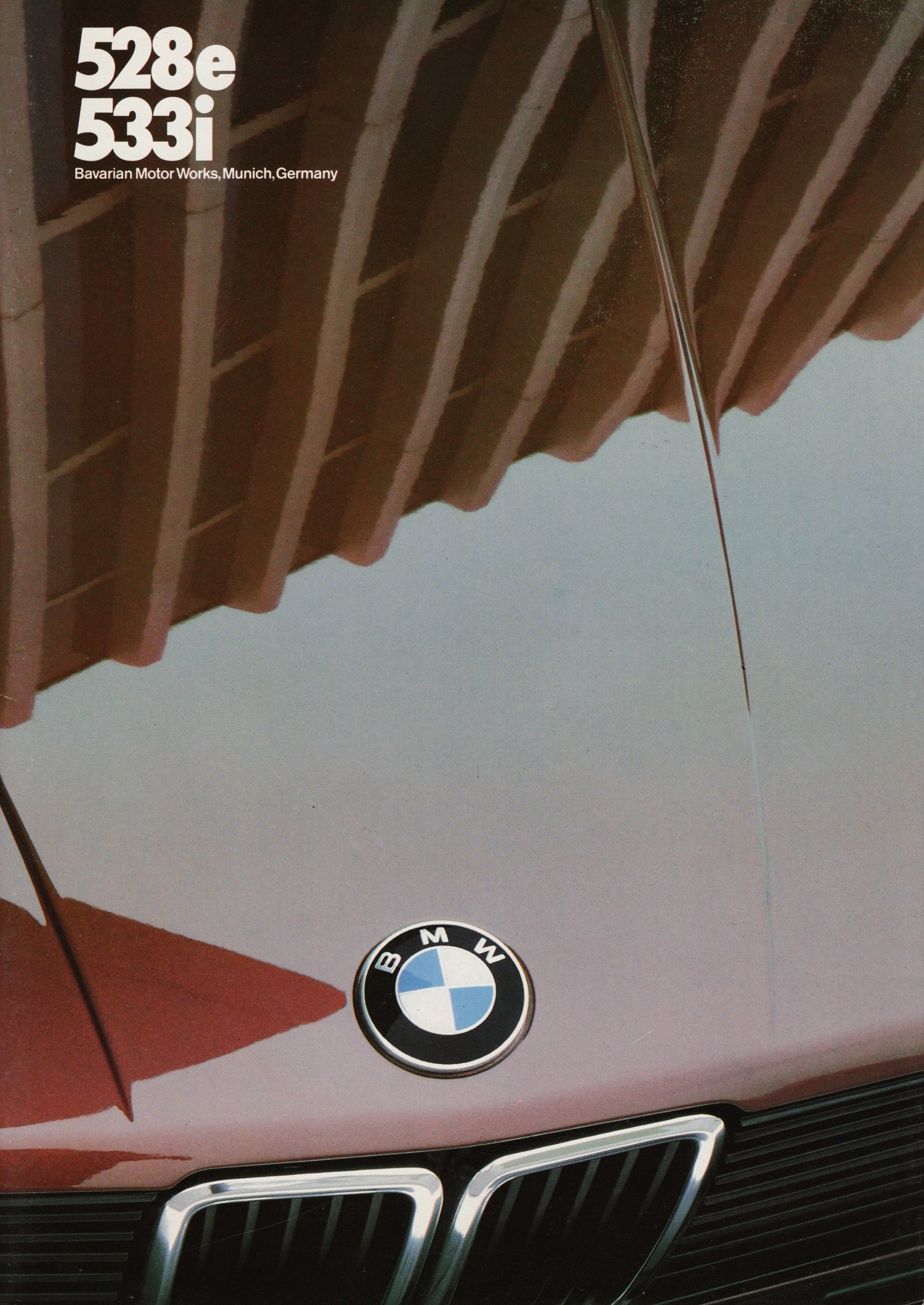 BMW-E28 Sedan, 1983-Dealership-Sales-Brochure