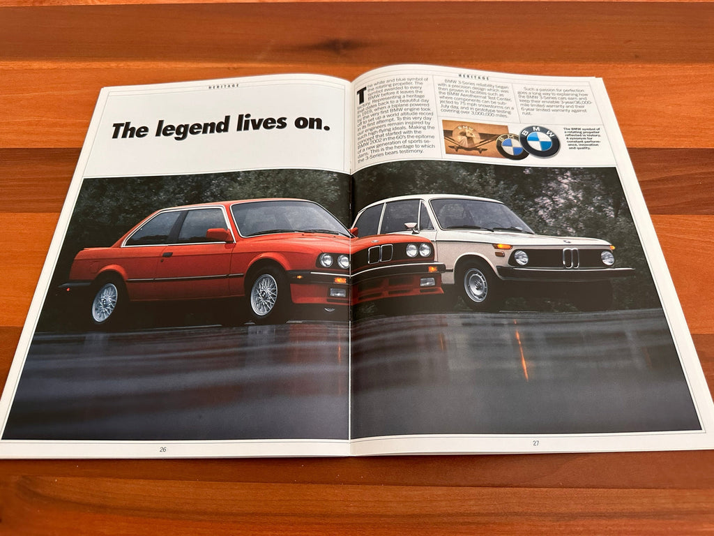 BMW-E30, 1987-Dealership-Sales-Brochure