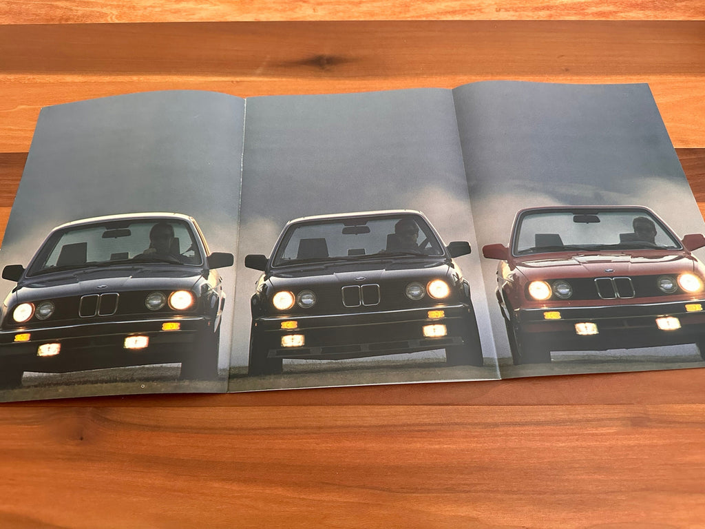 BMW-E30, 1987-Dealership-Sales-Brochure