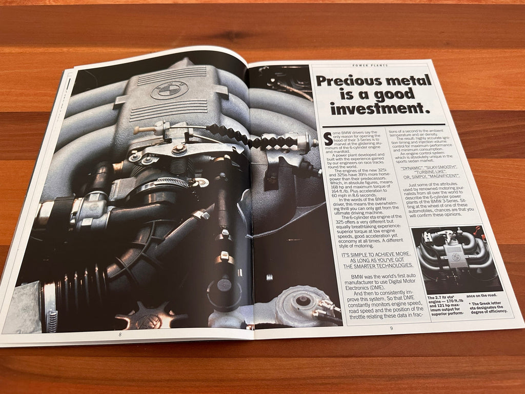 BMW-E30, 1987-Dealership-Sales-Brochure
