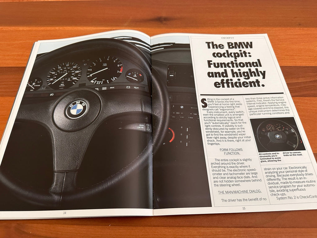 BMW-E30, 1987-Dealership-Sales-Brochure