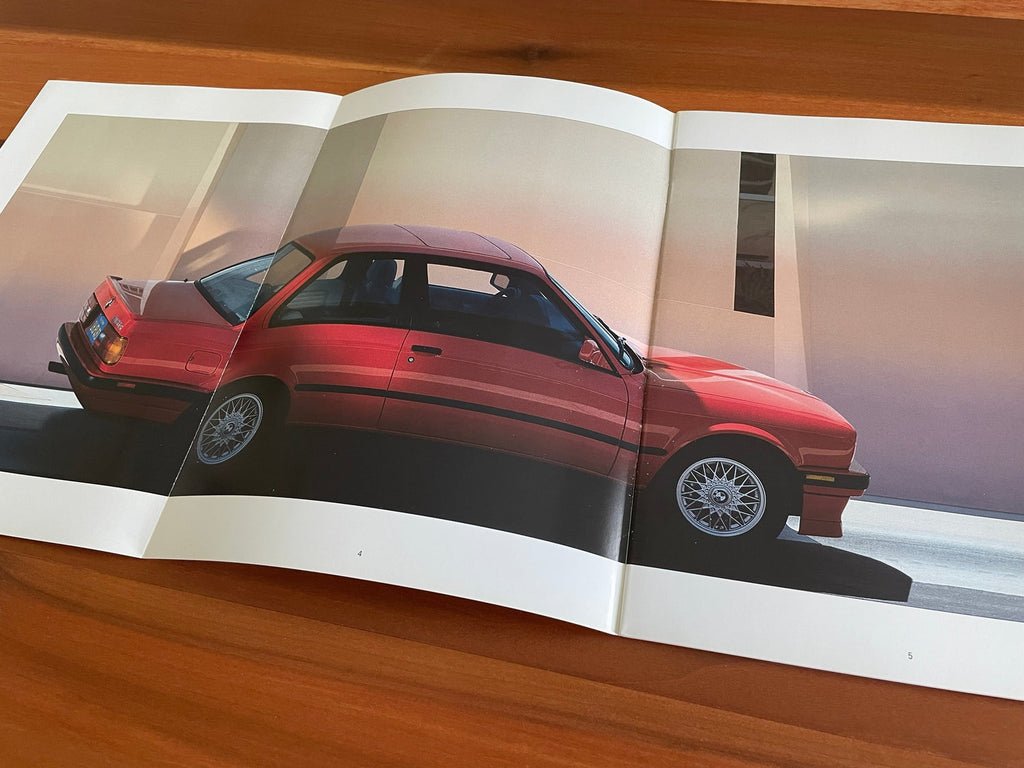 BMW-E30, 1990-Dealership-Sales-Brochure