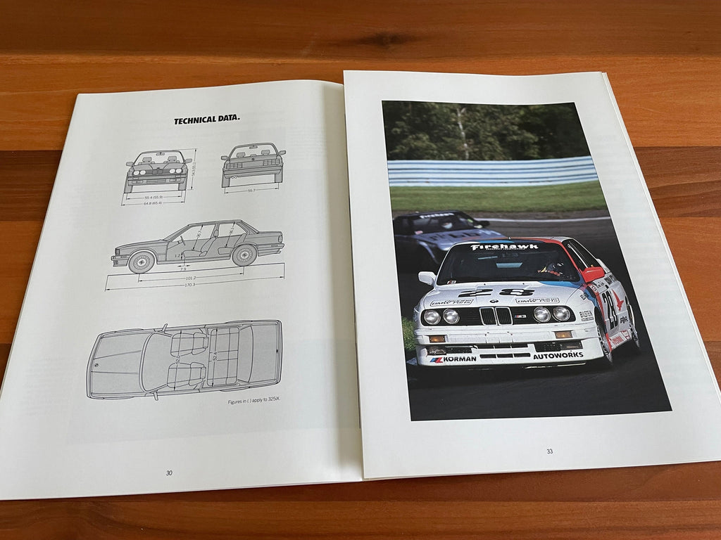 BMW-E30, 1990-Dealership-Sales-Brochure