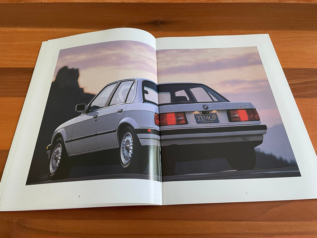 BMW-E30, 1990-Dealership-Sales-Brochure