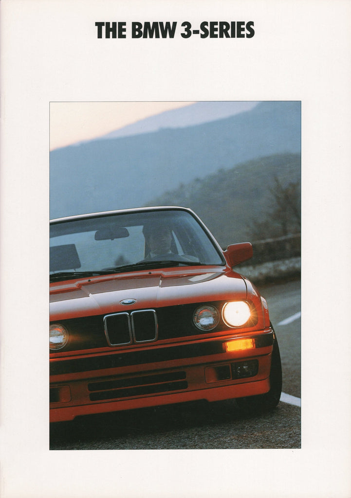 BMW-E30, 1990-Dealership-Sales-Brochure