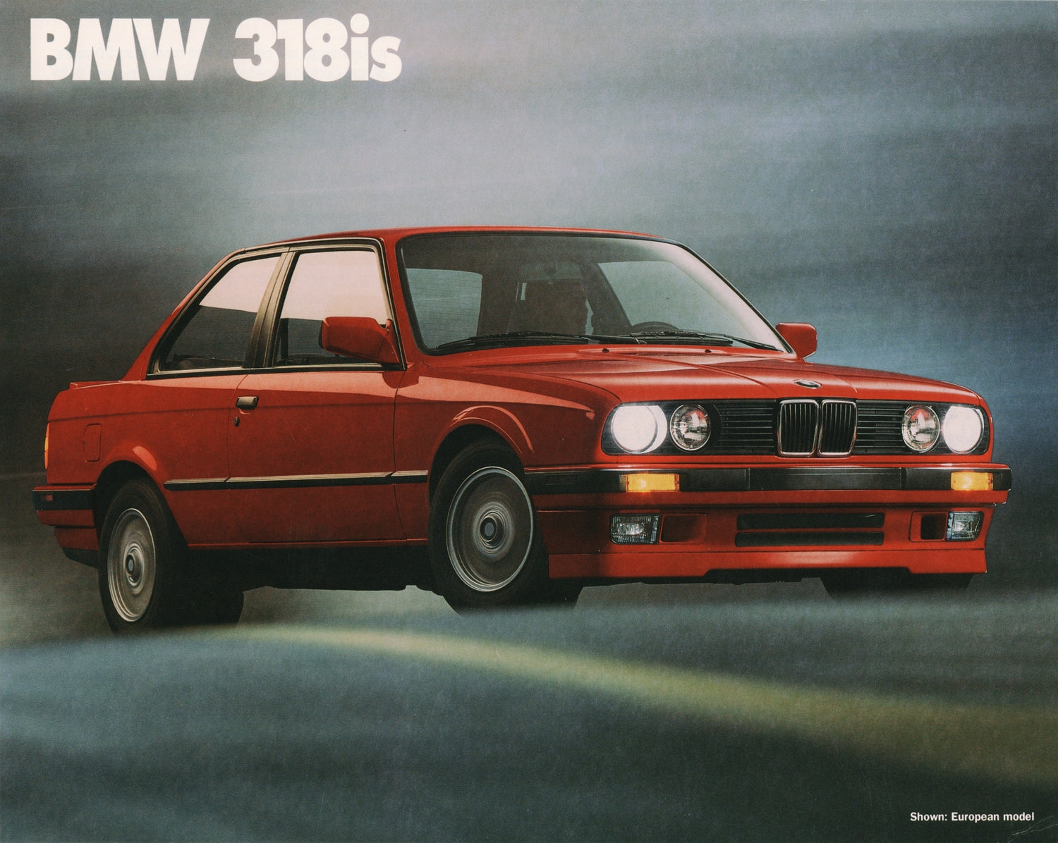BMW-E30 318is, 1990-Dealership-Sales-Brochure