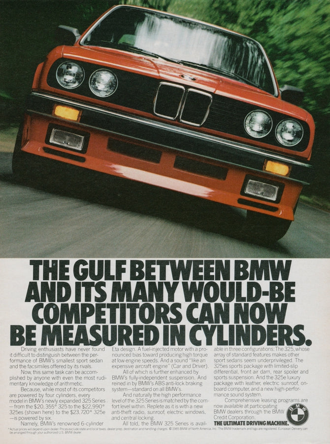 BMW-E30 325 / es-Magazine-Ad