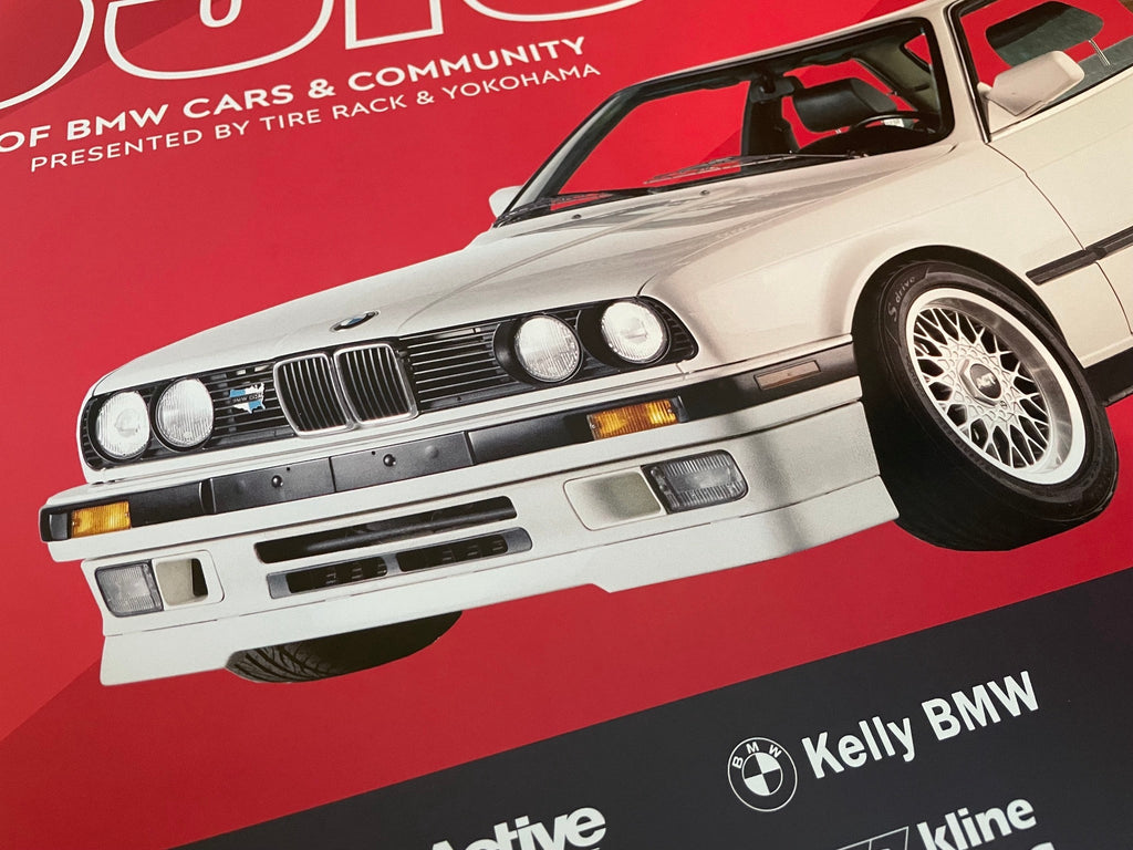 BMW E30 325is poster