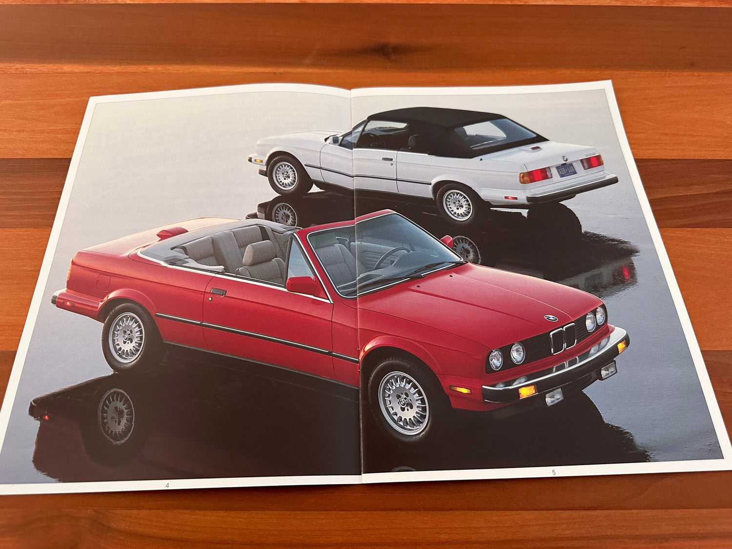 BMW-E30 Convertible, 1987-Dealership-Sales-Brochure