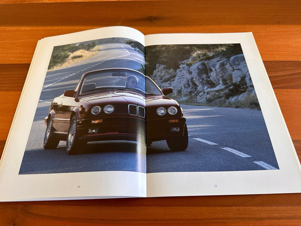 BMW-E30 Convertible, 1990-Dealership-Sales-Brochure