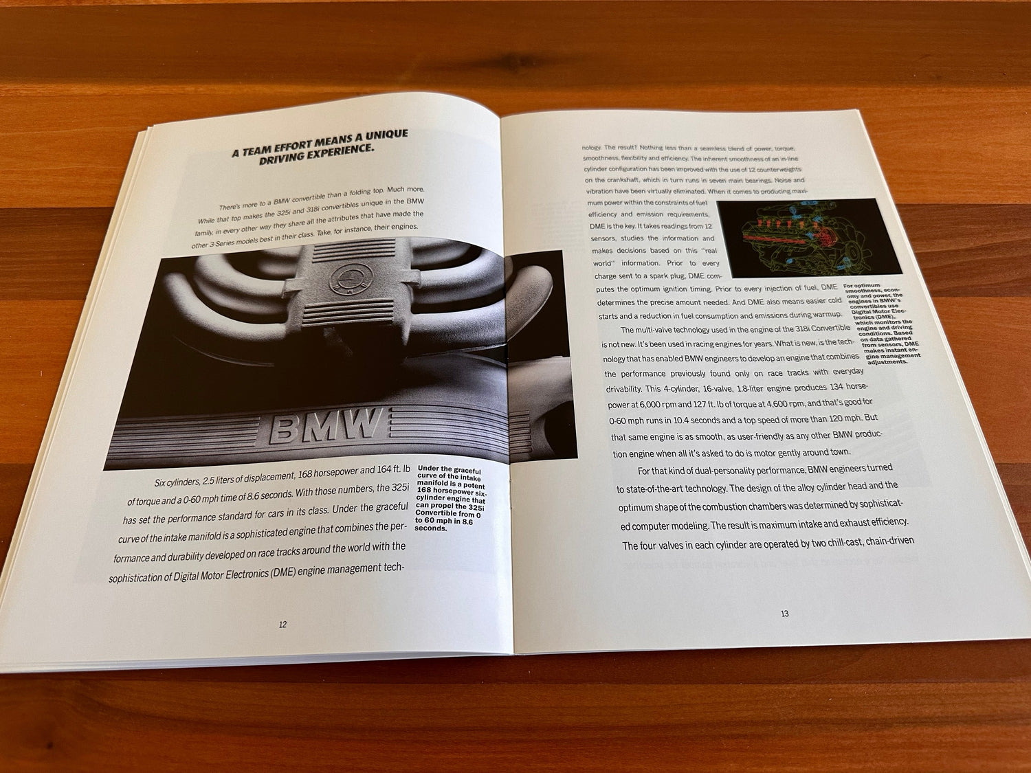 BMW-E30 Convertible, 1990-Dealership-Sales-Brochure