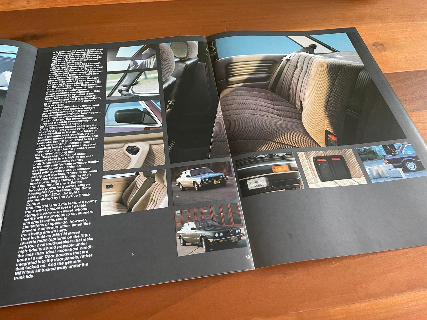 BMW-E30 Coupe, 1985-Dealership-Sales-Brochure
