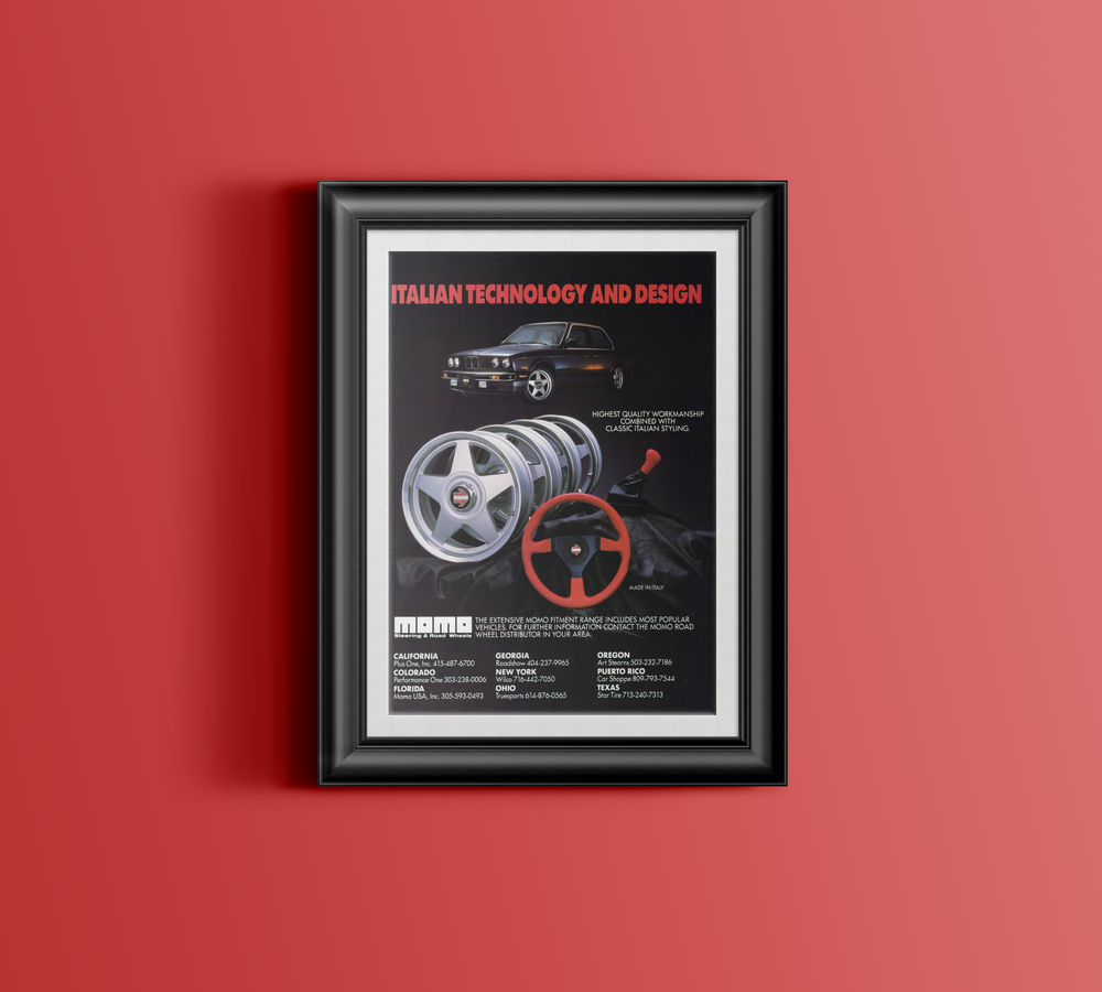 BMW-E30 Momo-Magazine-Ad