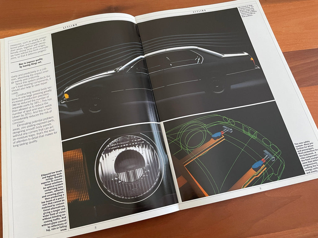 BMW-E32 735i/iL, 1988-Dealership-Sales-Brochure