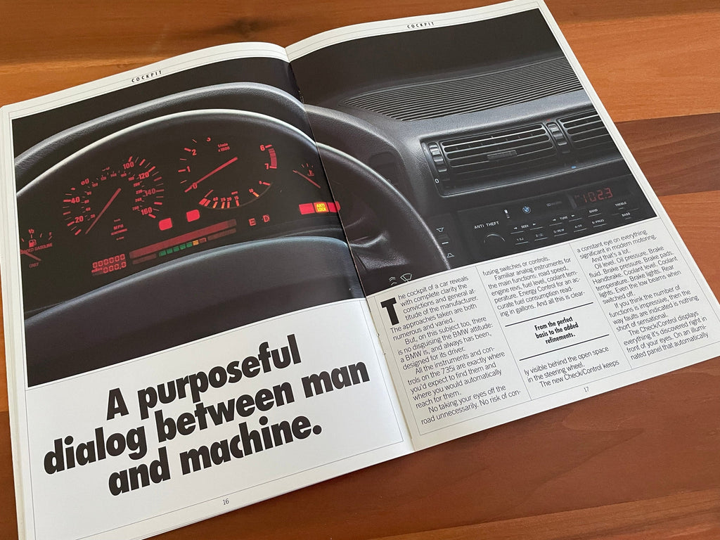 BMW-E32 735i/iL, 1988-Dealership-Sales-Brochure
