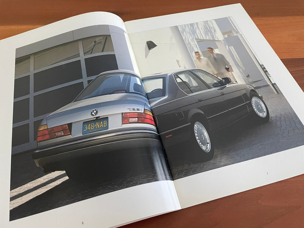 BMW-E32 735i/iL, 1992-Dealership-Sales-Brochure