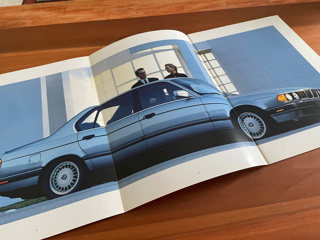 BMW-E32 735i/iL, 1992-Dealership-Sales-Brochure