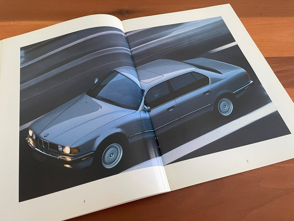BMW-E32 735i/iL, 1992-Dealership-Sales-Brochure