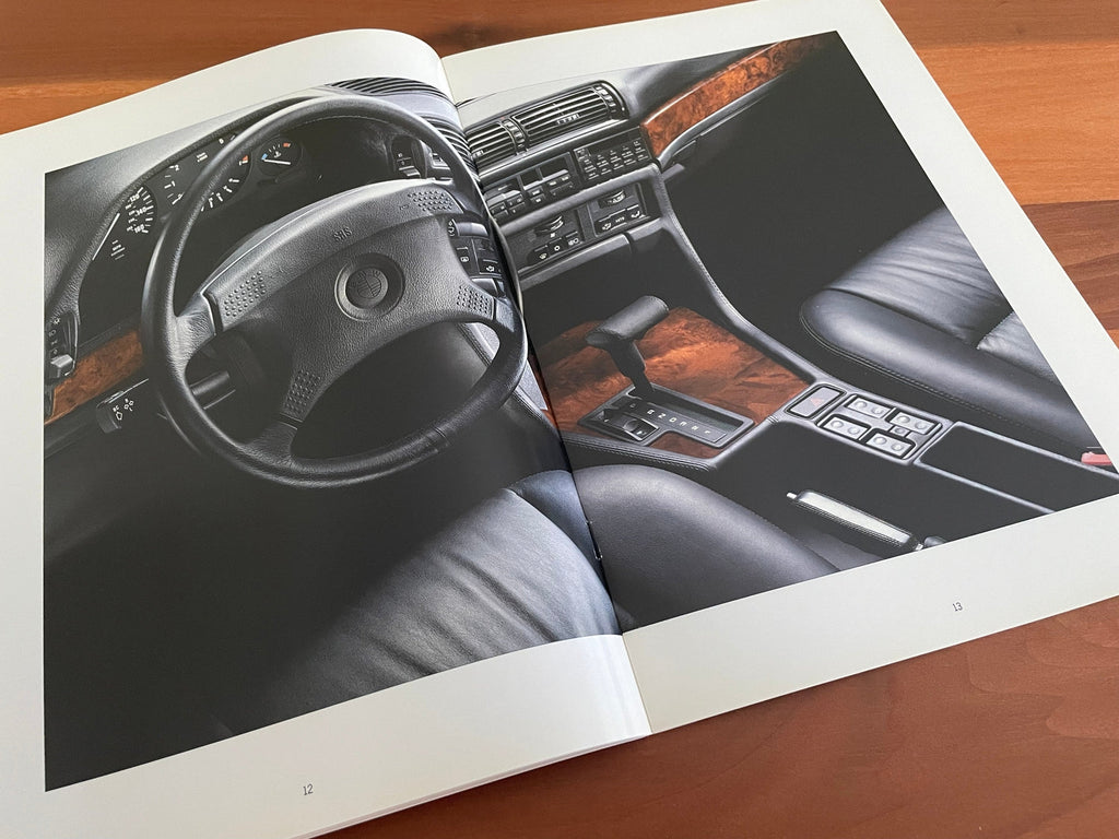 BMW-E32 735i/iL, 1992-Dealership-Sales-Brochure