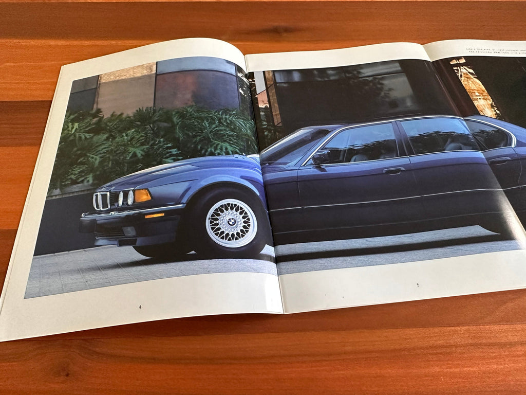 BMW-E32 Sedan, 1994-Dealership-Sales-Brochure