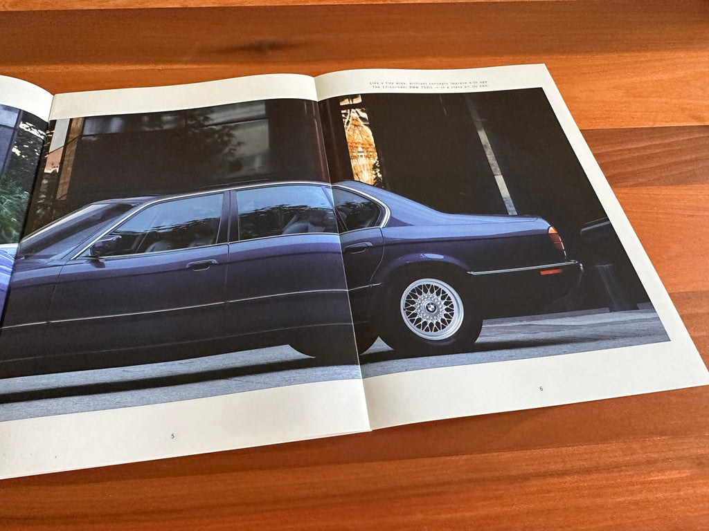 BMW-E32 Sedan, 1994-Dealership-Sales-Brochure