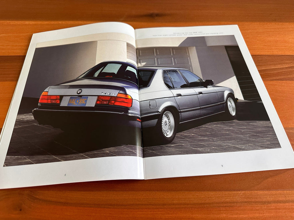 BMW-E32 Sedan, 1994-Dealership-Sales-Brochure