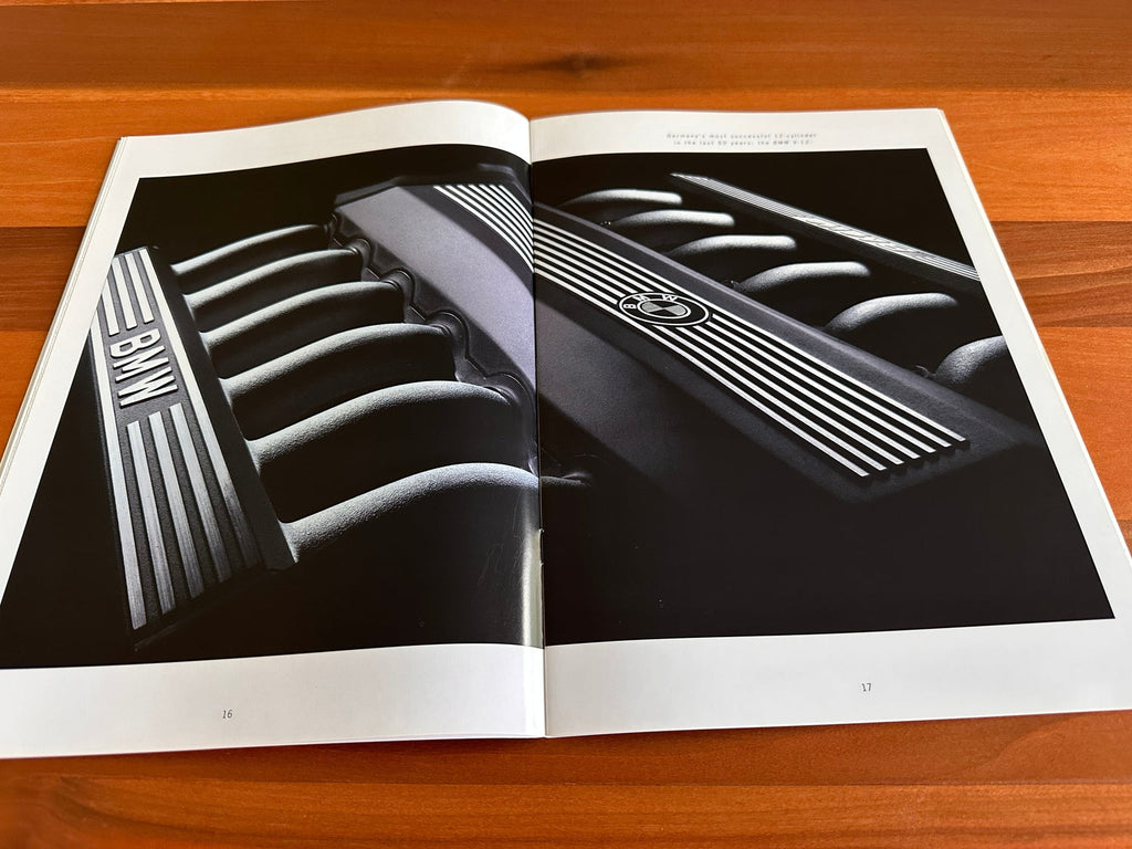 BMW-E32 Sedan, 1994-Dealership-Sales-Brochure