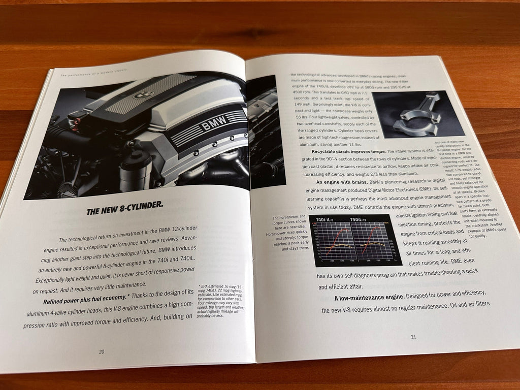 BMW-E32 Sedan, 1994-Dealership-Sales-Brochure
