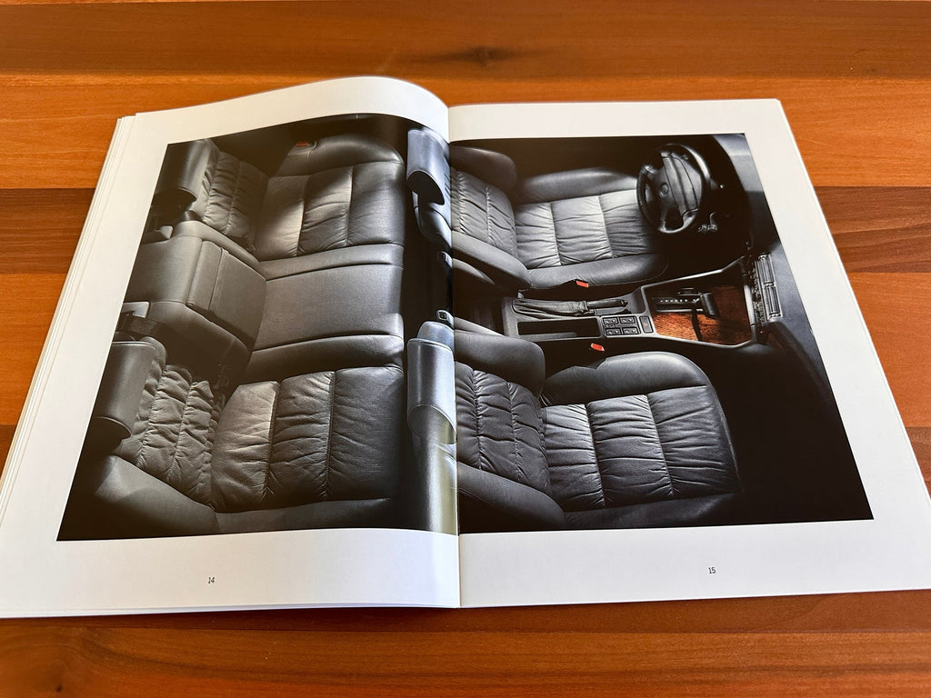 BMW-E34 Sedan, 1990-Dealership-Sales-Brochure