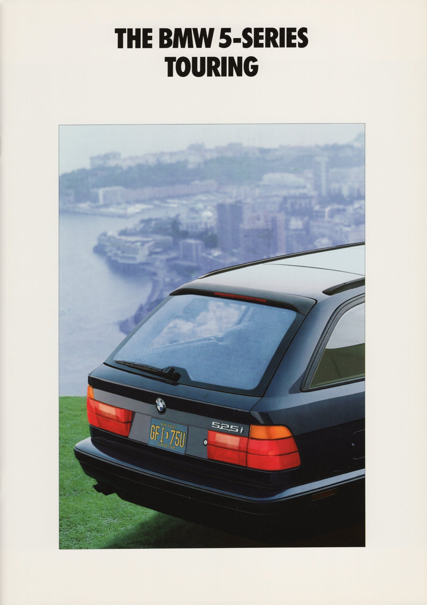BMW-E34 Touring, 1992-Dealership-Sales-Brochure