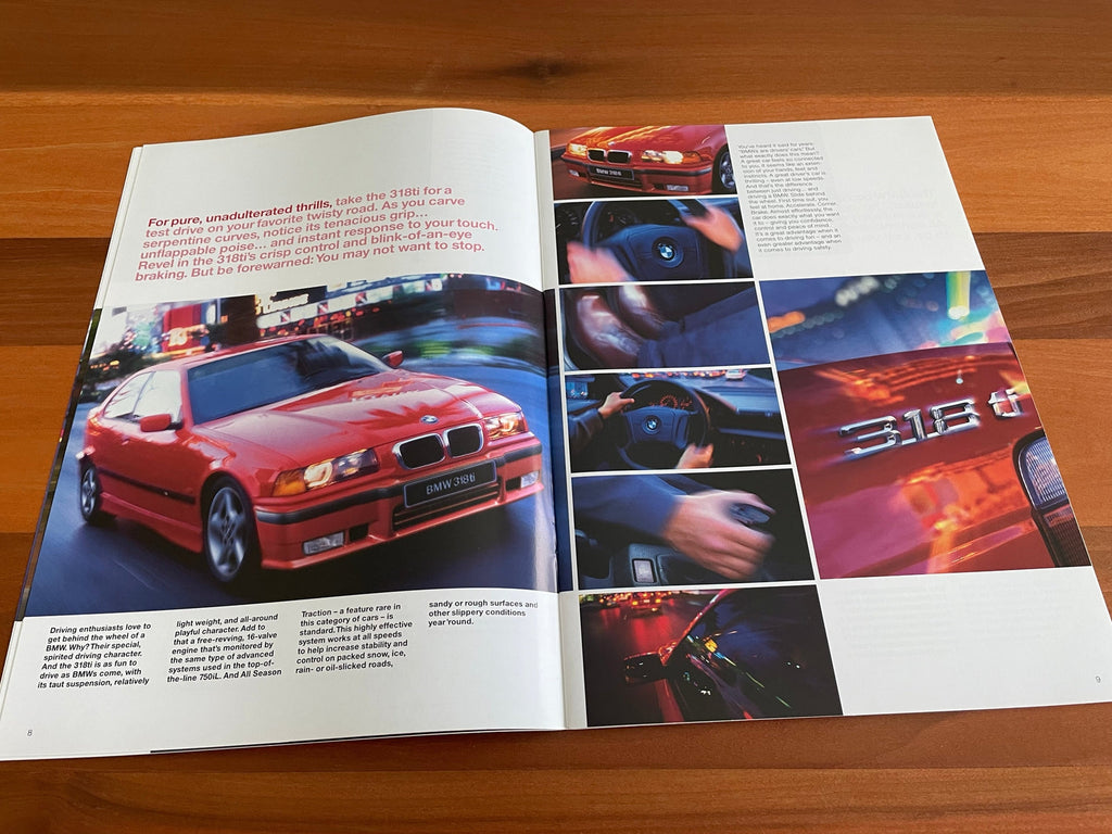 BMW-E36 Compact, 1998-Dealership-Sales-Brochure