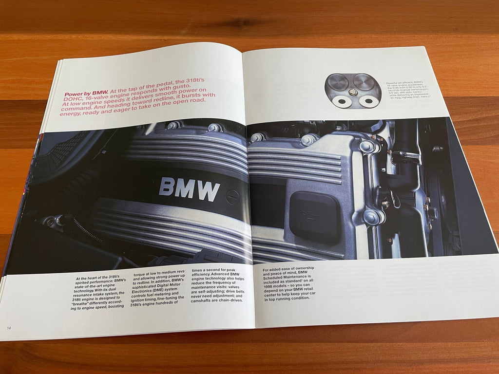 BMW-E36 Compact, 1998-Dealership-Sales-Brochure