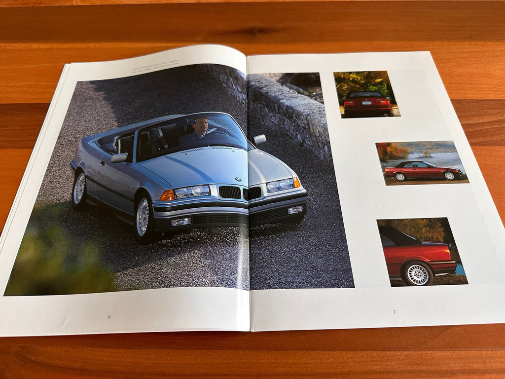 BMW-E36 Convertible, 1994-Dealership-Sales-Brochure