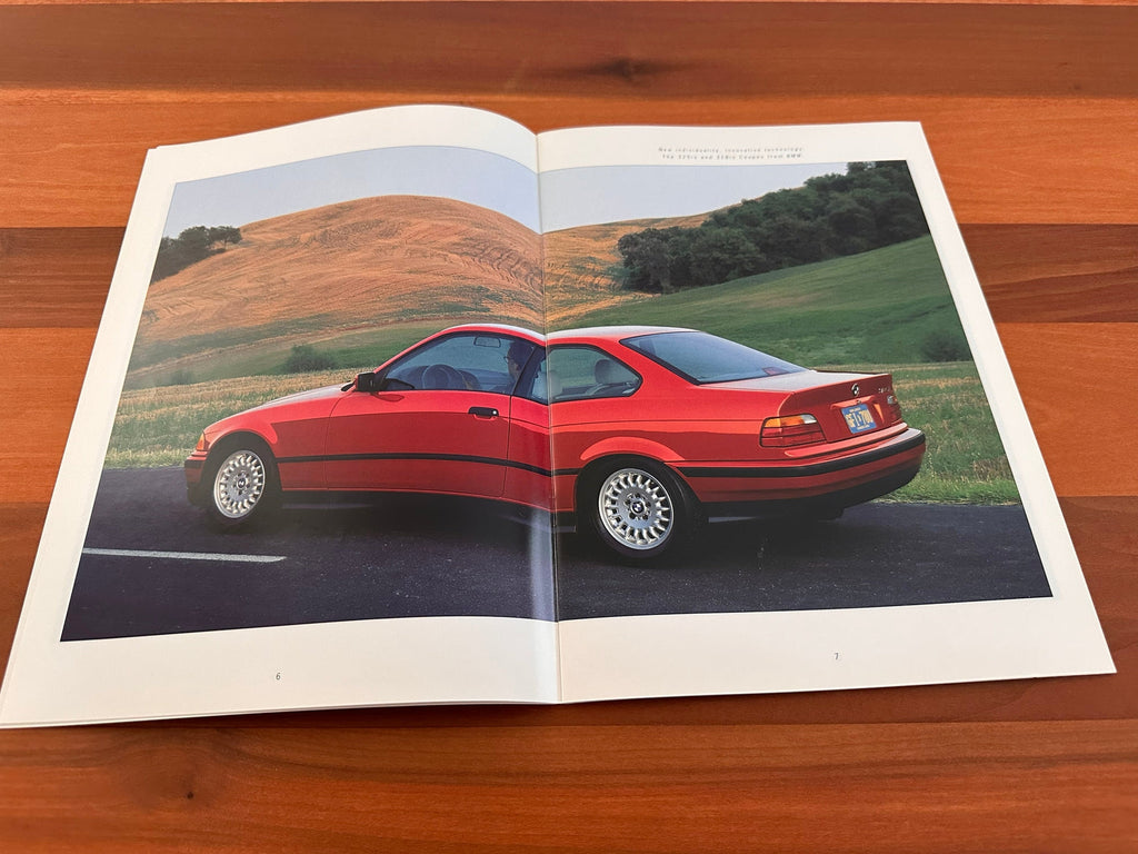 BMW-E36 Coupe, 1993-Dealership-Sales-Brochure