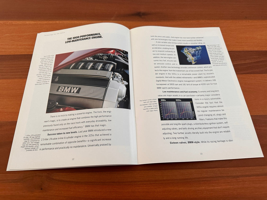 BMW-E36 Coupe, 1993-Dealership-Sales-Brochure