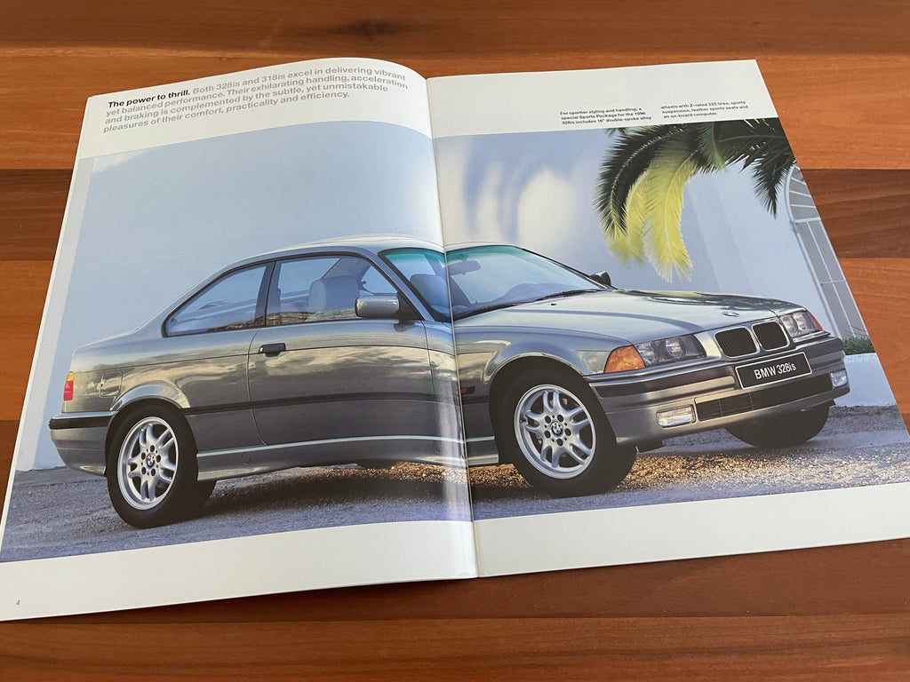 BMW-E36 Coupe, 1996-Dealership-Sales-Brochure