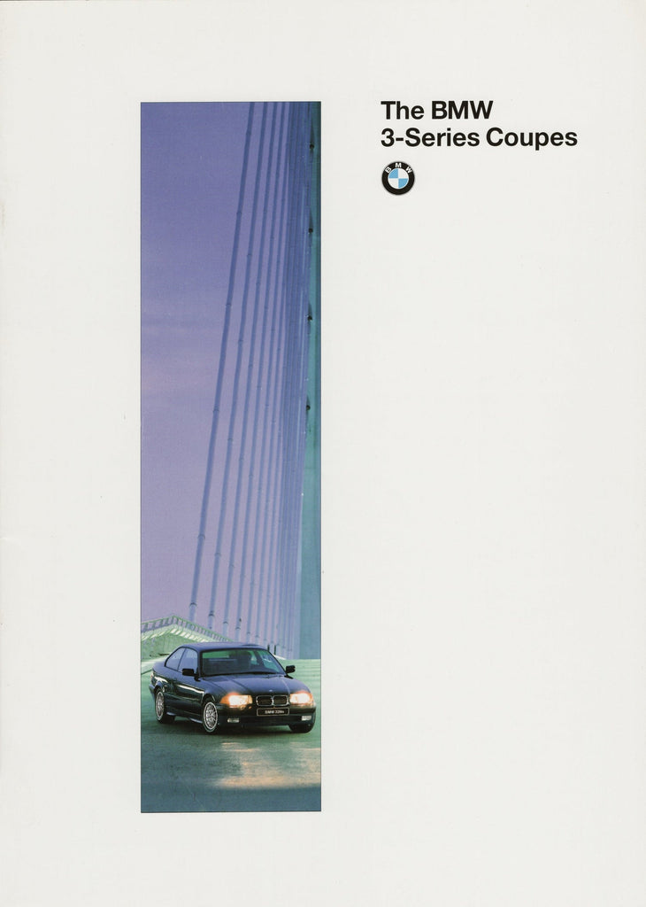 BMW-E36 Coupe, 1996-Dealership-Sales-Brochure